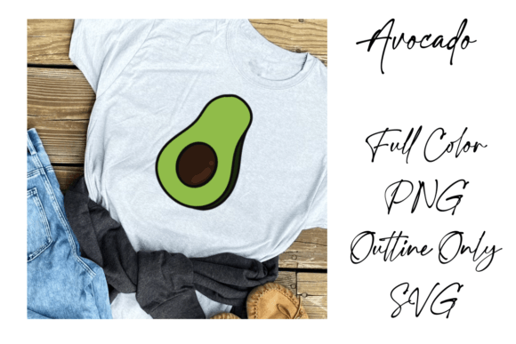 Avocado: A Versatile Design for Sublimation Creators