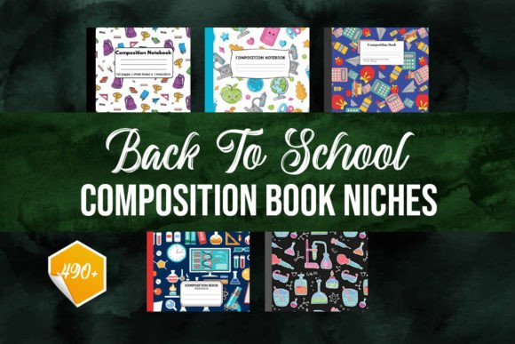 Back to School Composition Book Niches