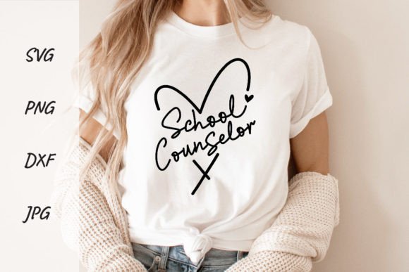 Back to School Counselor SVG Sublimation