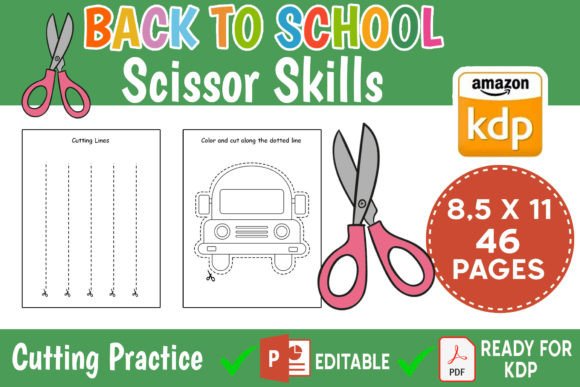 Back to School Scissor Skills for KDP