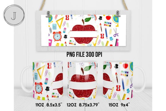 Teacher Mug Back to School Apple Mug7
