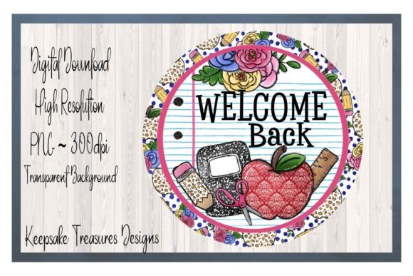 Welcome Back, School Sign, Teacher Gift